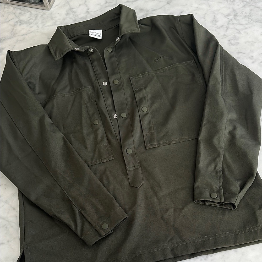 Nike Green Lightweight Utility Jacket